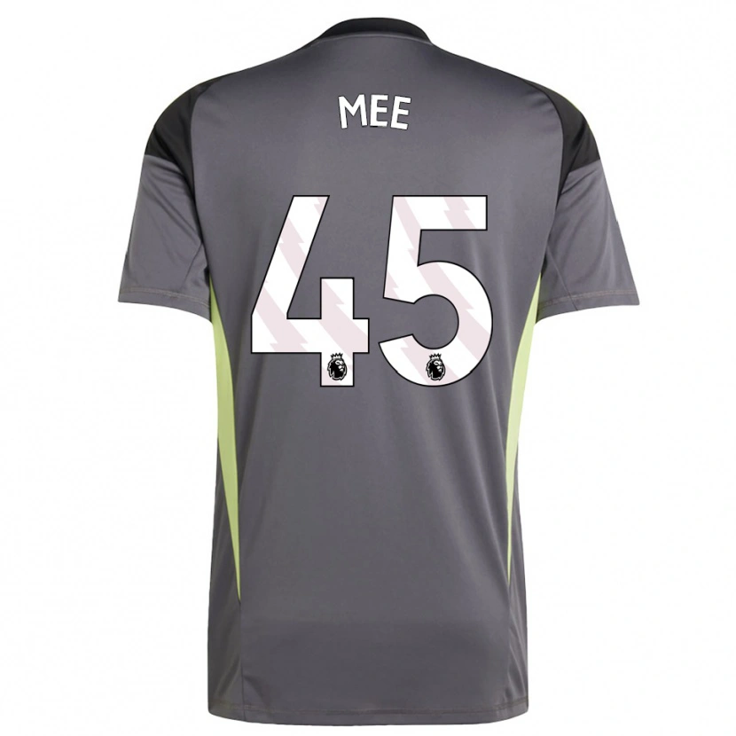 Danxen Men Dermot Mee #45 Dark Gray White Goalkeeper Jersey 2025/26 T-Shirt