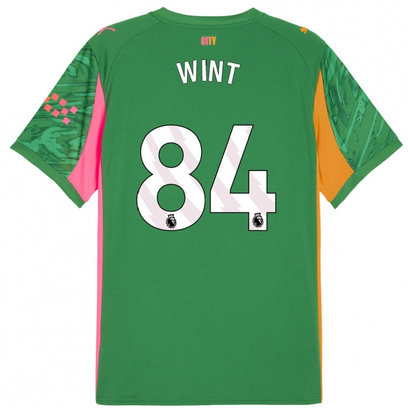 Danxen Men Jack Wint #84 Green Orange Goalkeeper Jersey 2025/26 T-Shirt