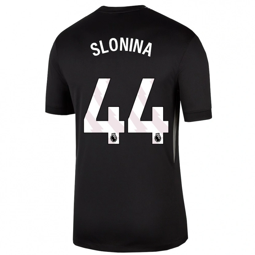 Danxen Men Gabriel Slonina #44 Black White Goalkeeper Jersey 2025/26 T-Shirt