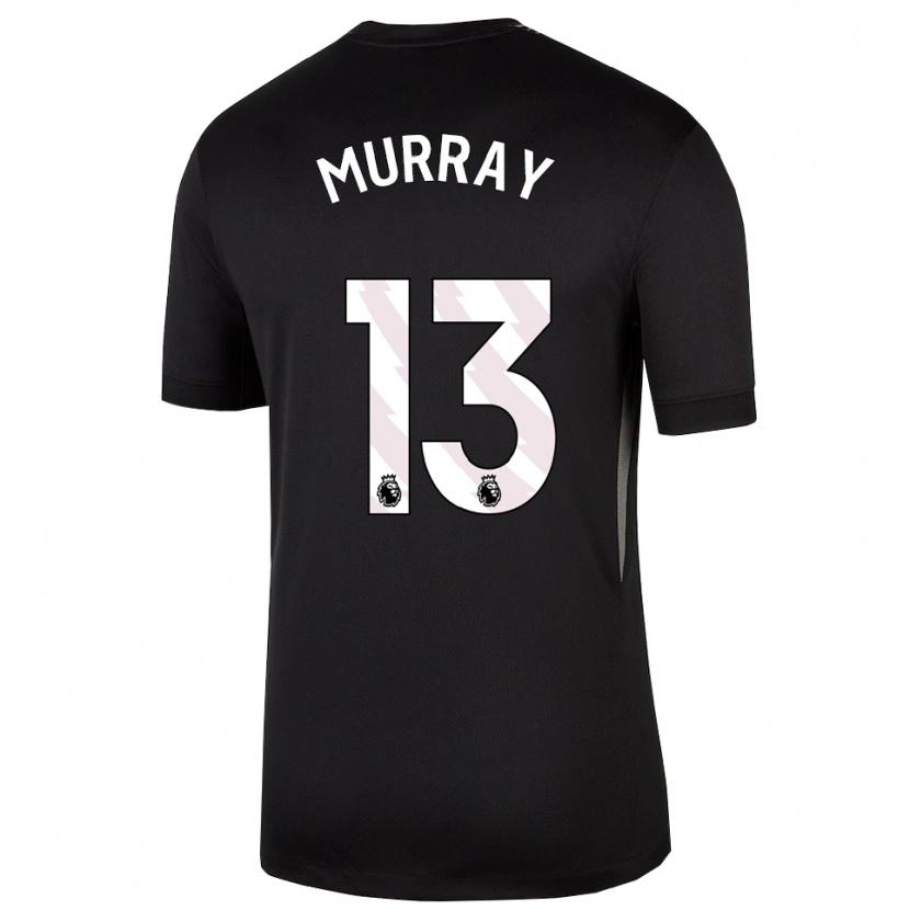 Danxen Men Jake Murray #13 Black White Goalkeeper Jersey 2025/26 T-Shirt