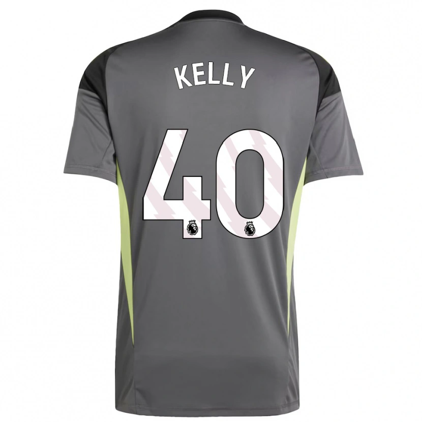 Danxen Men Soffia Kelly #40 Dark Gray Black Goalkeeper Jersey 2025/26 T-Shirt