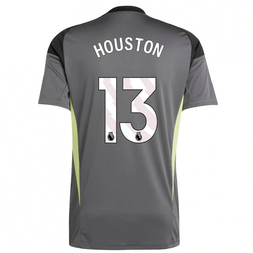 Danxen Men Theo Houston #13 Dark Gray Black Goalkeeper Jersey 2025/26 T-Shirt