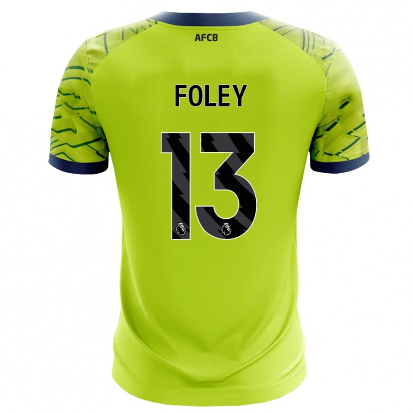 Danxen Men Erin Foley #13 Green Yellow Goalkeeper Jersey 2025/26 T-Shirt