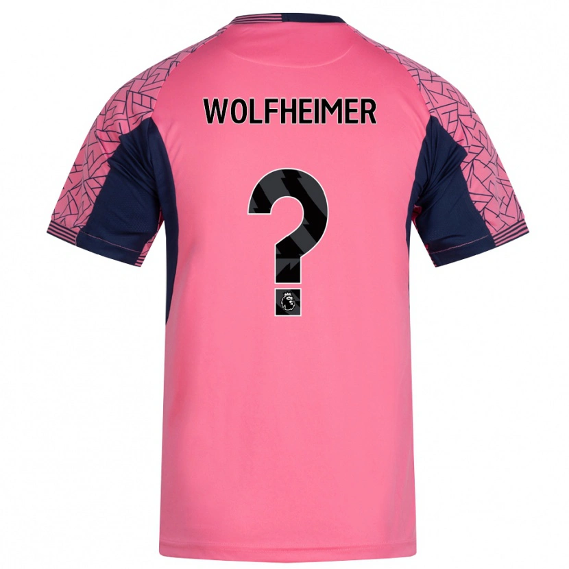 Danxen Men Connor Wolfheimer #0 Pink Black Goalkeeper Jersey 2025/26 T-Shirt