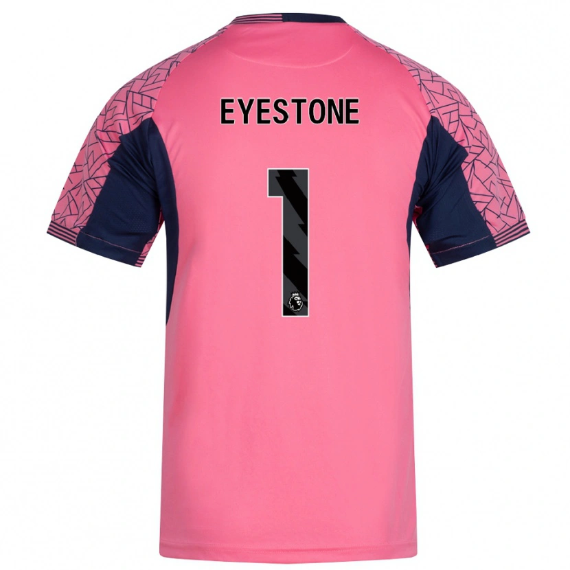 Danxen Men Julian Eyestone #1 Pink Black Goalkeeper Jersey 2025/26 T-Shirt