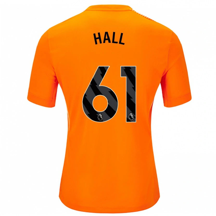 Danxen Men Steven Hall #61 Orange Black Goalkeeper Jersey 2025/26 T-Shirt