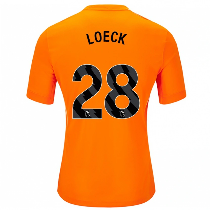 Danxen Men Melina Loeck #28 Orange Black Goalkeeper Jersey 2025/26 T-Shirt
