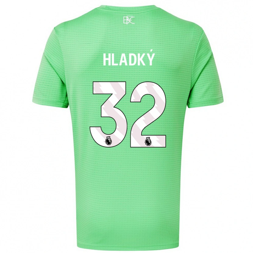 Danxen Men Vaclav Hladky #32 Medium Green Goalkeeper Jersey 2025/26 T-Shirt