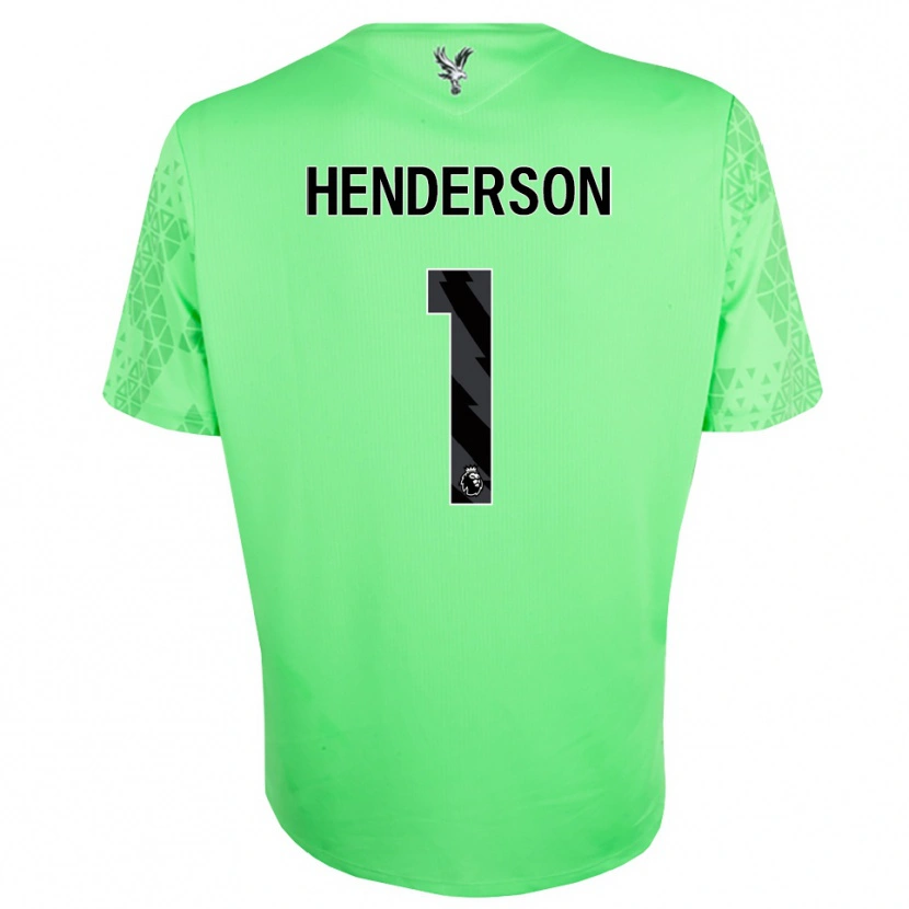 Danxen Men Dean Henderson #1 Green Black Goalkeeper Jersey 2025/26 T-Shirt