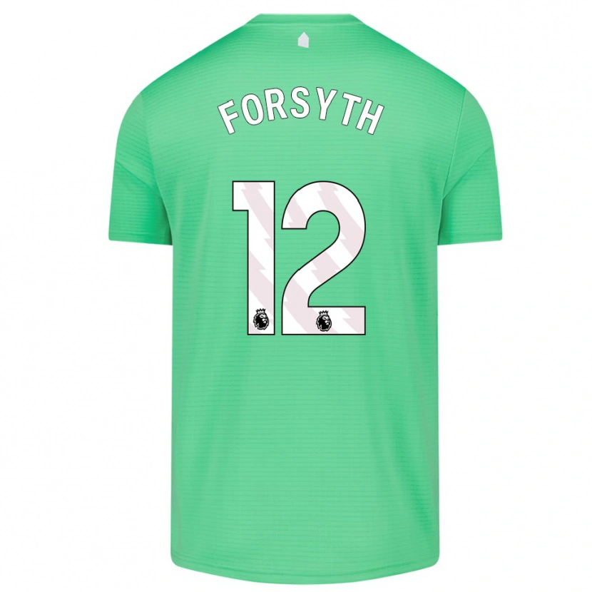 Danxen Men Luke Forsyth #12 Medium Green Goalkeeper Jersey 2025/26 T-Shirt