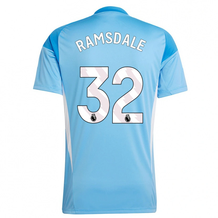 Danxen Men Aaron Ramsdale #32 Blue White Goalkeeper Jersey 2025/26 T-Shirt