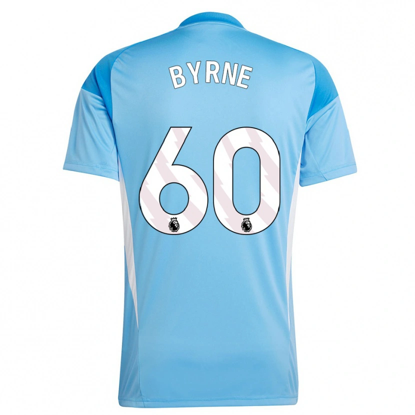 Danxen Men Reece Byrne #60 Blue White Goalkeeper Jersey 2025/26 T-Shirt