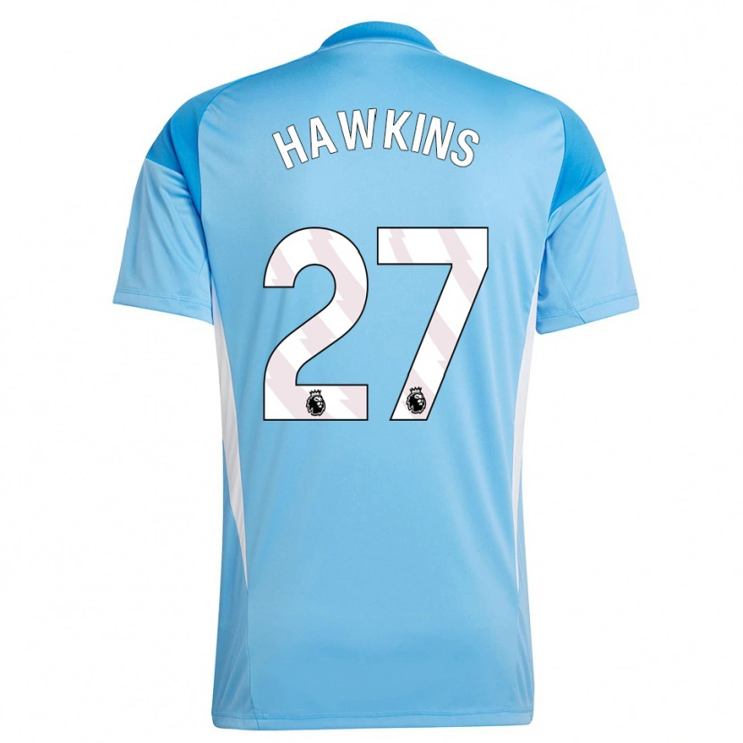 Danxen Men Hannah Hawkins #27 Blue White Goalkeeper Jersey 2025/26 T-Shirt