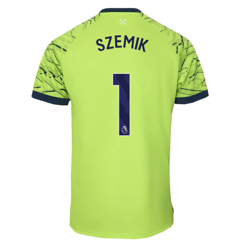 Danxen Men Kinga Szemik #1 Fluorescent Green Goalkeeper Jersey 2025/26 T-Shirt