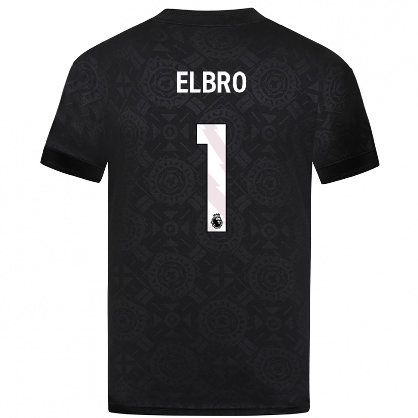 Danxen Men Maddie Elbro #1 Black White Goalkeeper Jersey 2025/26 T-Shirt
