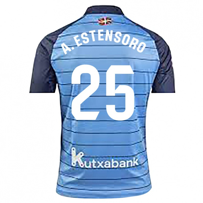 Danxen Men Alazne Estensoro #25 Navy Blue Goalkeeper Jersey 2025/26 T-Shirt