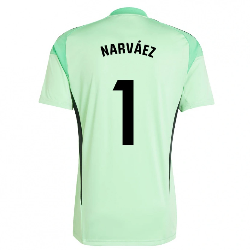 Danxen Men Miguel Narváez #1 Light Green Black Goalkeeper Jersey 2025/26 T-Shirt