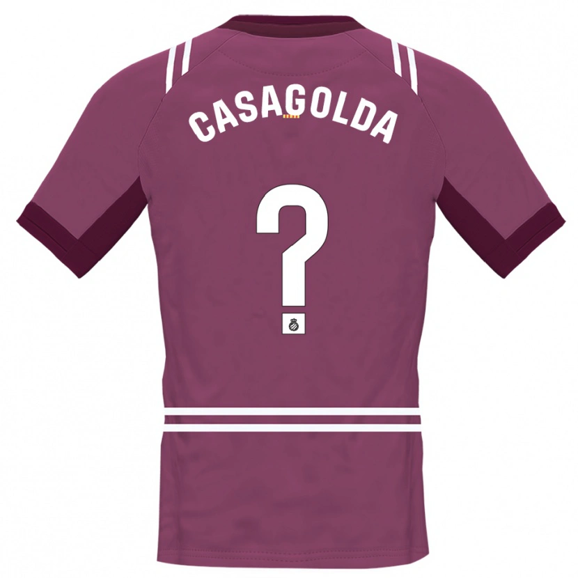 Danxen Men Pau Casagolda #0 Burgundy White Goalkeeper Jersey 2025/26 T-Shirt