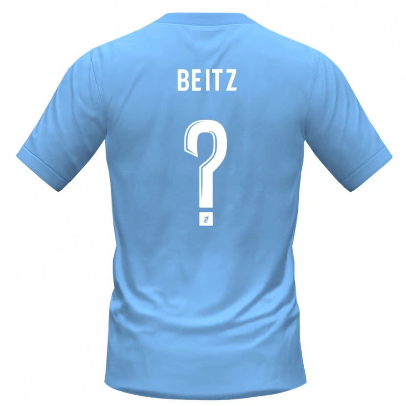 Danxen Men Taylor Beitz #0 Blue Black Goalkeeper Jersey 2025/26 T-Shirt
