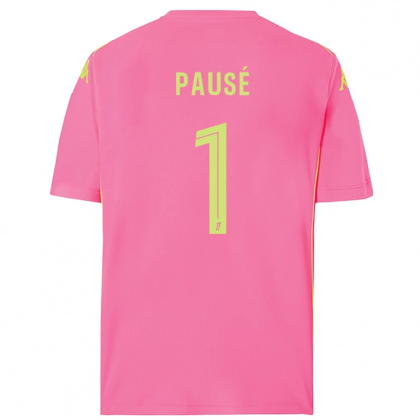 Danxen Men Luca Pausé #1 Hot Pink Goalkeeper Jersey 2025/26 T-Shirt