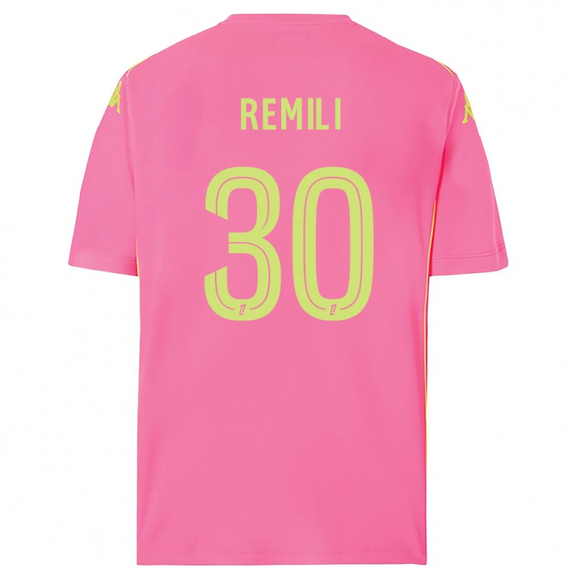 Danxen Men Célia Remili #30 Hot Pink Goalkeeper Jersey 2025/26 T-Shirt