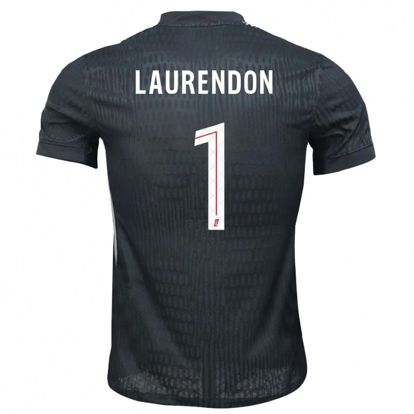 Danxen Men Bilal Laurendon #1 Dark Gray Black Goalkeeper Jersey 2025/26 T-Shirt