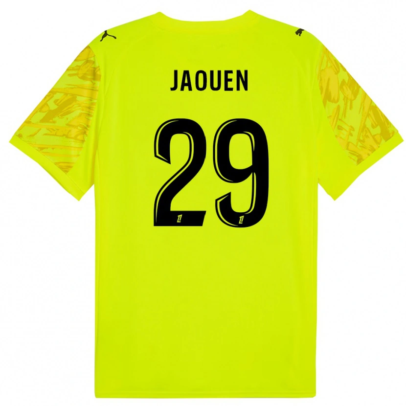 Danxen Men Ewen Jaouen #29 Fluorescent Green Yellow Goalkeeper Jersey 2025/26 T-Shirt