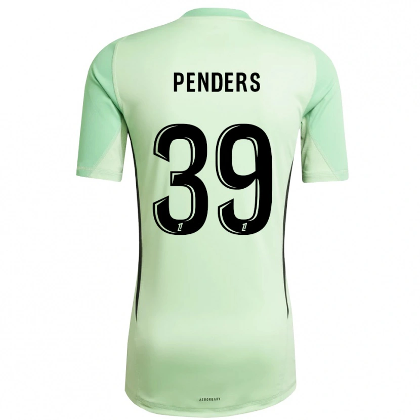 Danxen Men Mike Penders #39 Light Green Black Goalkeeper Jersey 2025/26 T-Shirt