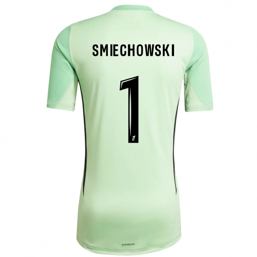 Danxen Men Artur Smiechowski #1 Light Green Black Goalkeeper Jersey 2025/26 T-Shirt