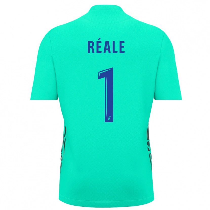 Danxen Men Pierre Réale #1 Aquamarine Blue Goalkeeper Jersey 2025/26 T-Shirt