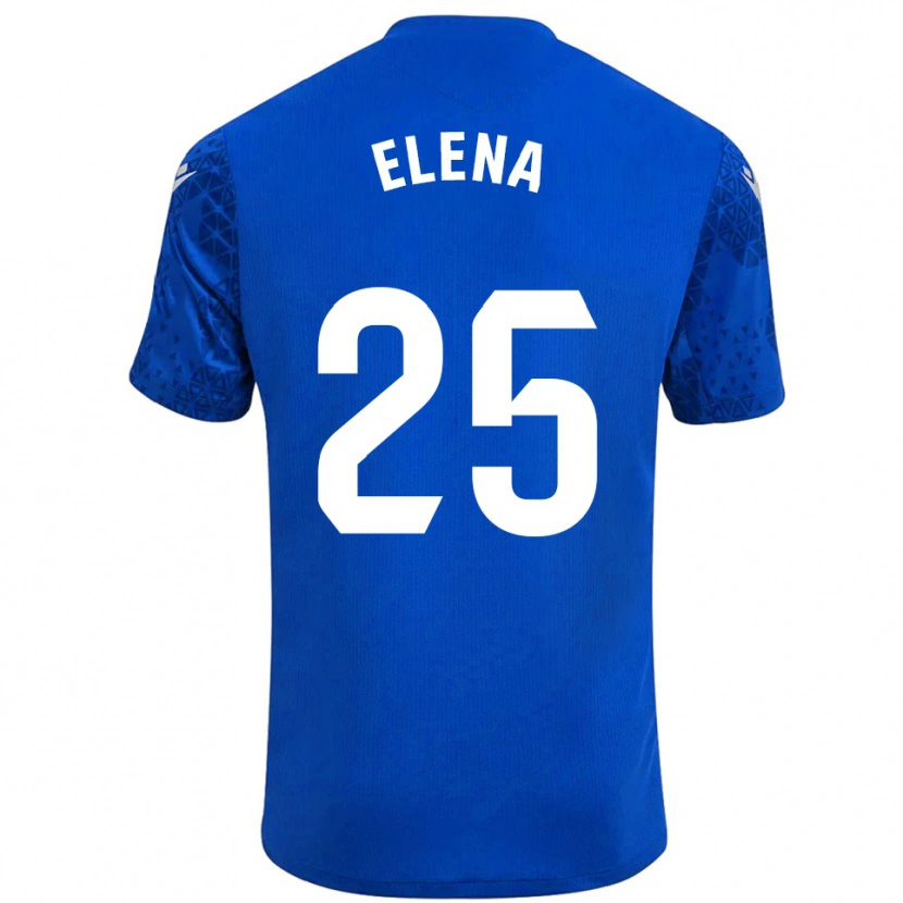 Danxen Men Elena Gómez Labrador #25 Blue White Goalkeeper Jersey 2025/26 T-Shirt