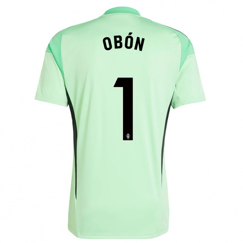 Danxen Men Manuel Obón #1 Medium Spring Green Goalkeeper Jersey 2025/26 T-Shirt
