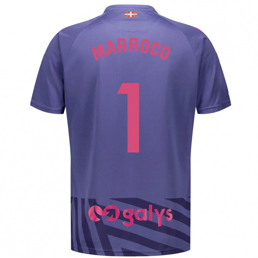 Danxen Men Marc Marroco #1 Blue Grey Purple Goalkeeper Jersey 2025/26 T-Shirt