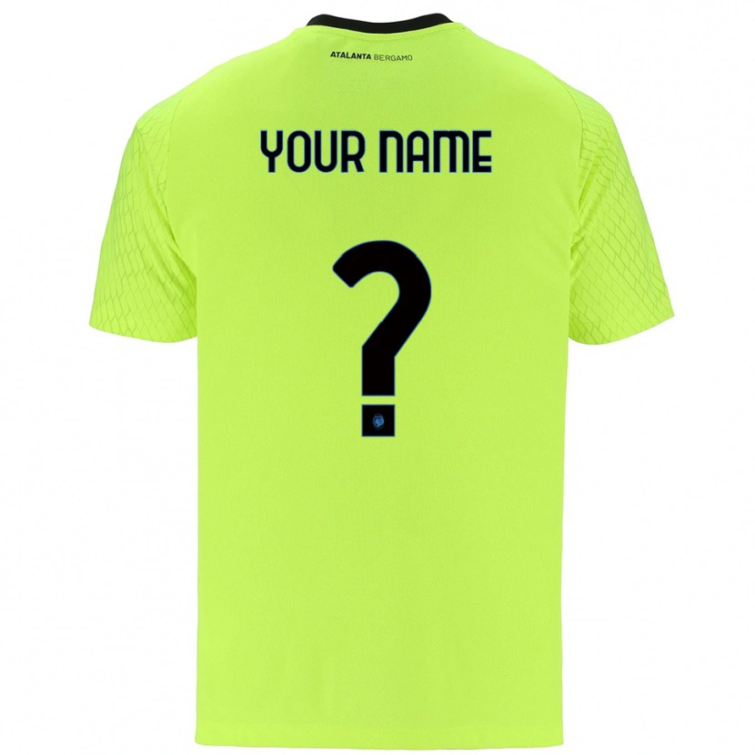 Danxen Men Atalanta BC Yellow Green Red Goalkeeper Jersey 2025/26 T-Shirt