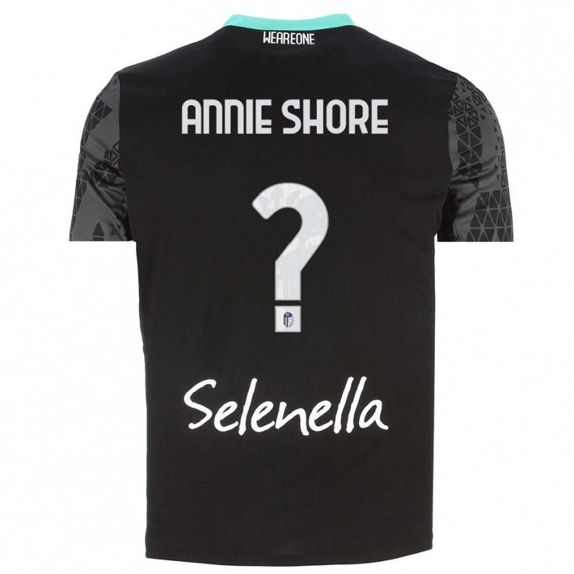 Danxen Men Margot Annie Shore #0 Gray Black White Goalkeeper Jersey 2025/26 T-Shirt