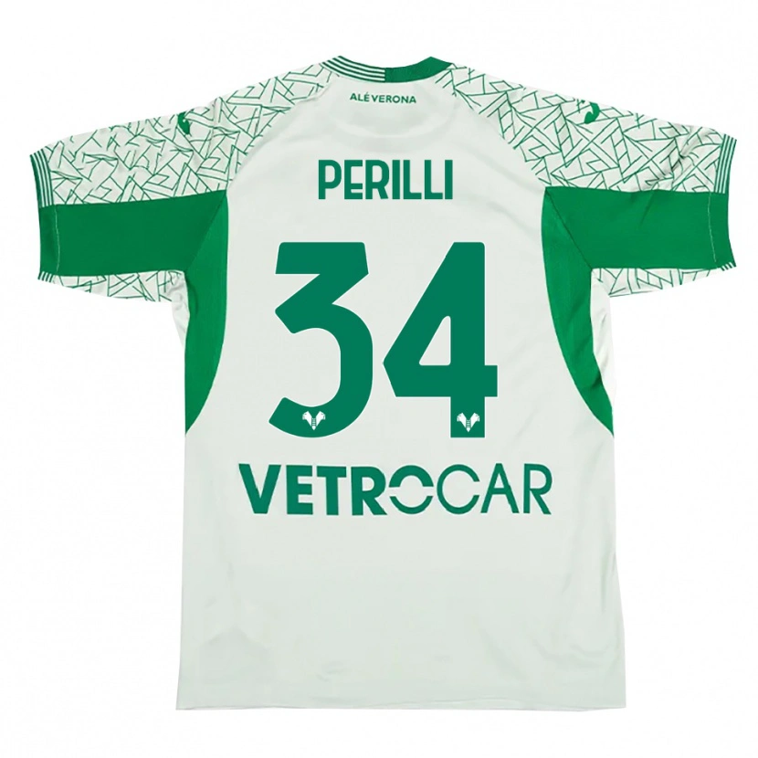 Danxen Men Simone Perilli #34 Green Red Goalkeeper Jersey 2025/26 T-Shirt