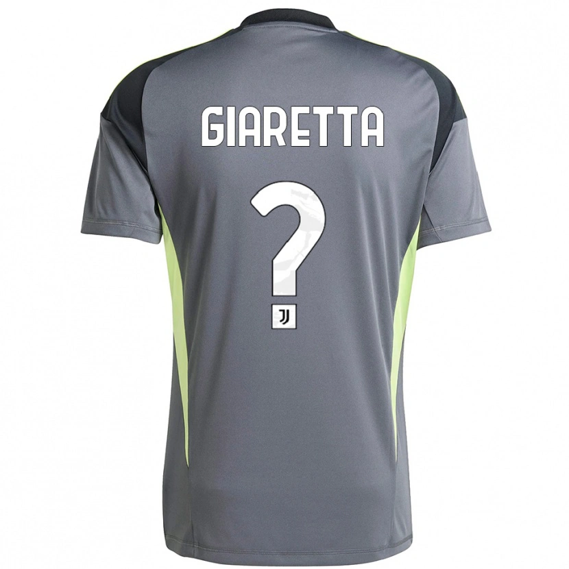Danxen Men Emanuele Giaretta #0 Dark Gray White Goalkeeper Jersey 2025/26 T-Shirt
