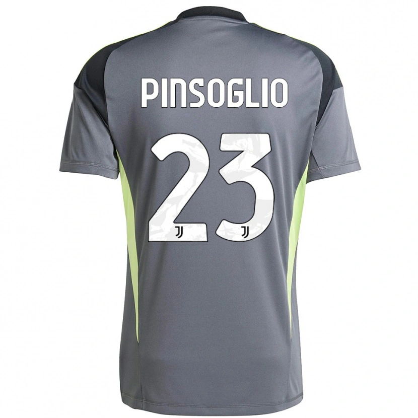Danxen Men Carlo Pinsoglio #23 Dark Gray White Goalkeeper Jersey 2025/26 T-Shirt