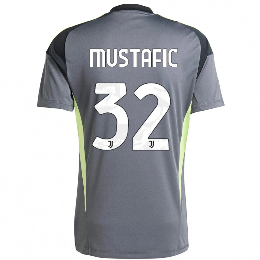 Danxen Men Emma Mustafic #32 Dark Gray White Goalkeeper Jersey 2025/26 T-Shirt