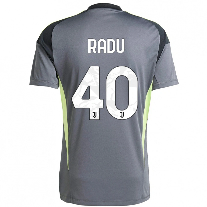 Danxen Men Riccardo Radu #40 Dark Gray White Goalkeeper Jersey 2025/26 T-Shirt