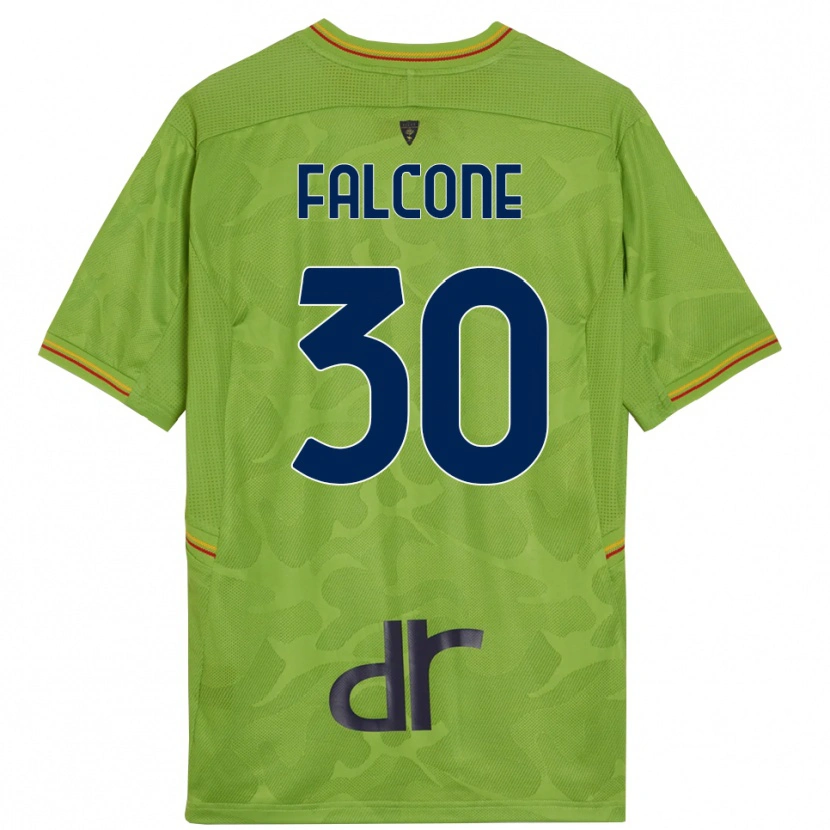 Danxen Men Wladimiro Falcone #30 Forest Green Black Goalkeeper Jersey 2025/26 T-Shirt