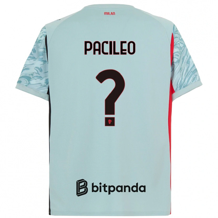 Danxen Men Alessandro Pacileo #0 Light Blue Red Goalkeeper Jersey 2025/26 T-Shirt