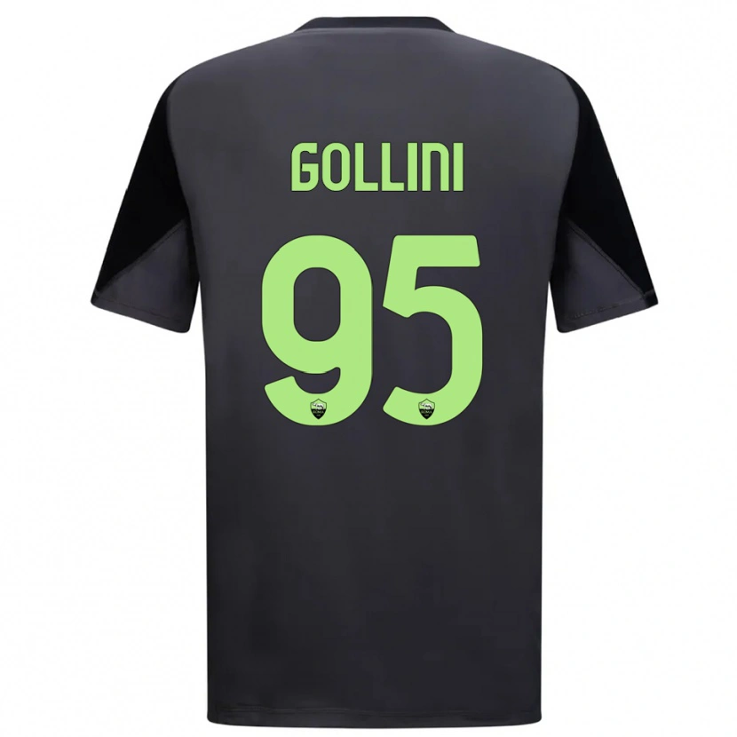 Danxen Men Pierluigi Gollini #95 Black Light Green Goalkeeper Jersey 2025/26 T-Shirt