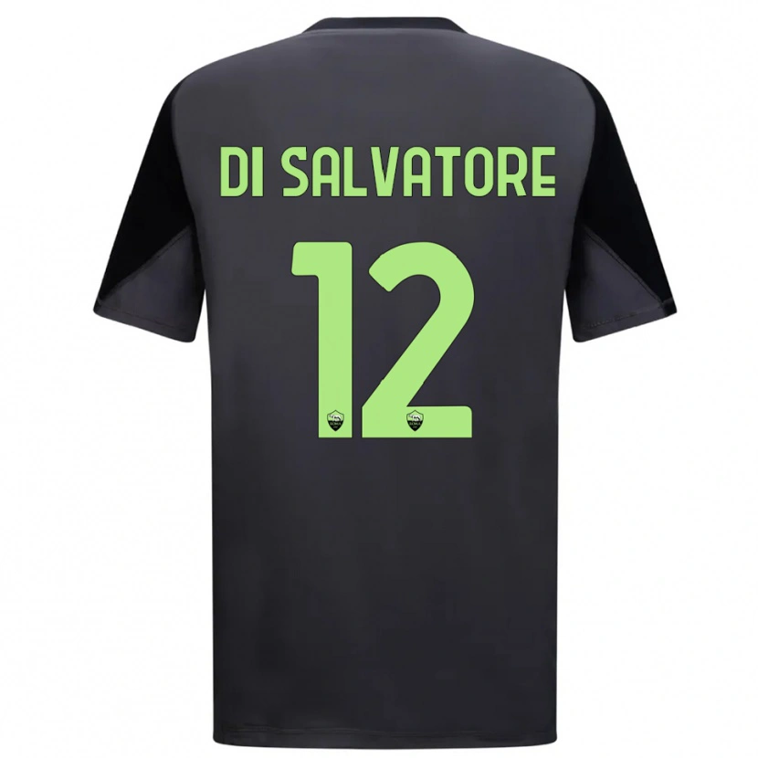 Danxen Men Diego Di Salvatore #12 Black Light Green Goalkeeper Jersey 2025/26 T-Shirt