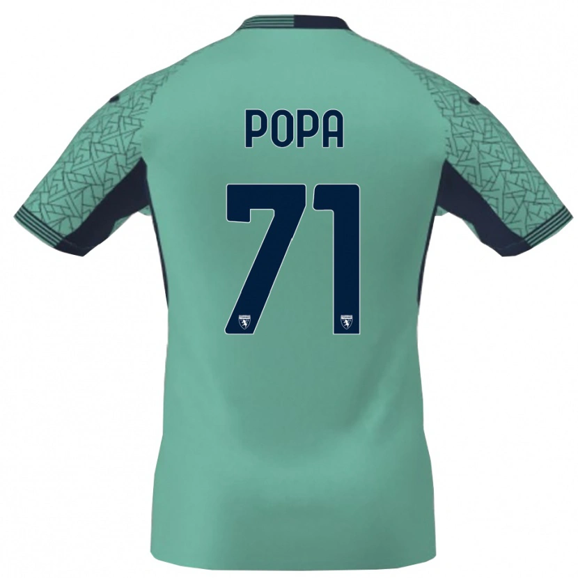 Danxen Men Mihai Popa #71 Blue Lagoon Goalkeeper Jersey 2025/26 T-Shirt