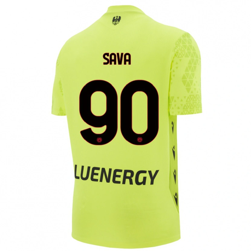 Danxen Men Răzvan Sava #90 Green Yellow Black Goalkeeper Jersey 2025/26 T-Shirt