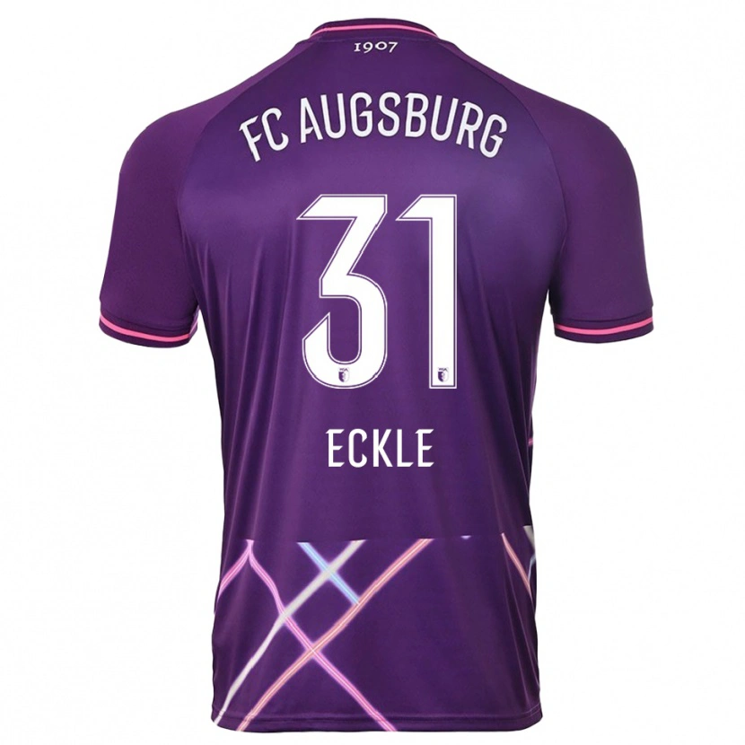 Danxen Men Philipp Eckle #31 Purple Pink Goalkeeper Jersey 2025/26 T-Shirt