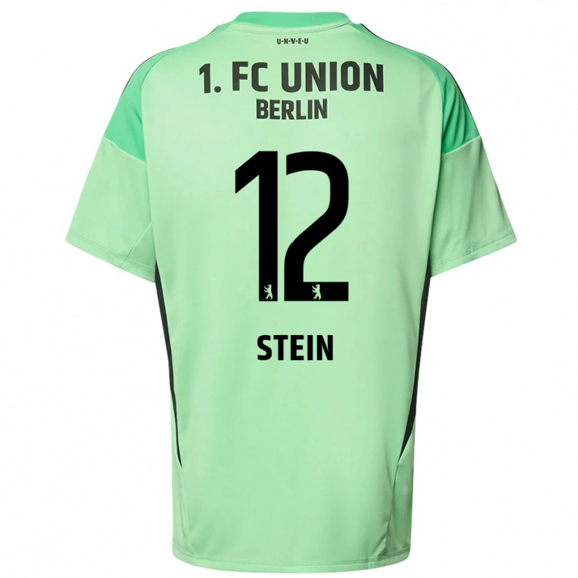 Danxen Men Yannic Stein #12 Light Green Black Goalkeeper Jersey 2025/26 T-Shirt