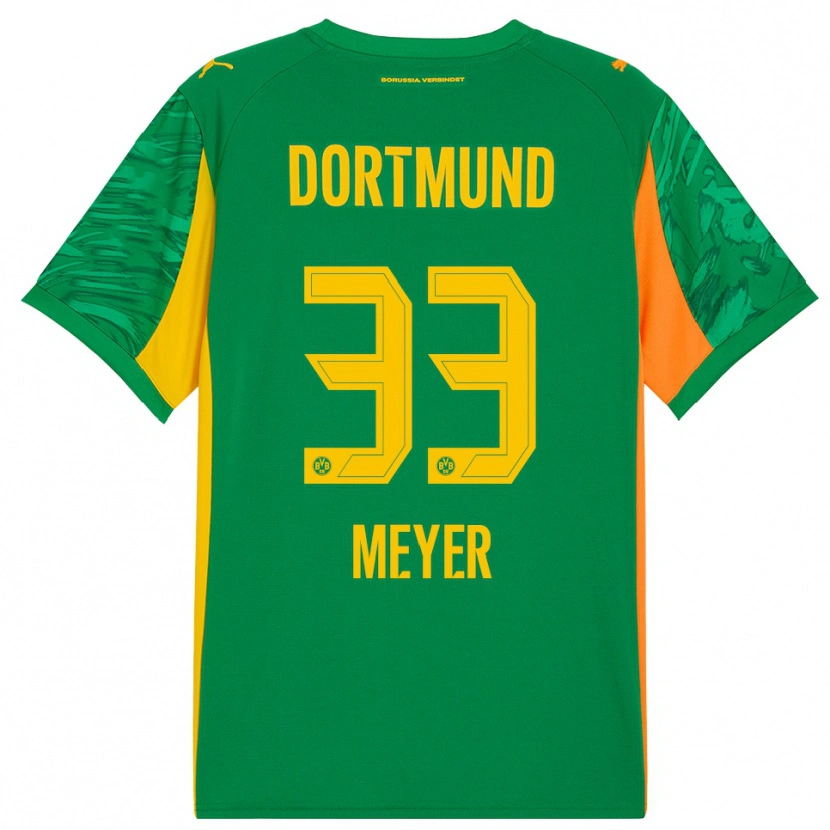 Danxen Men Alexander Meyer #33 Green Orange Goalkeeper Jersey 2025/26 T-Shirt