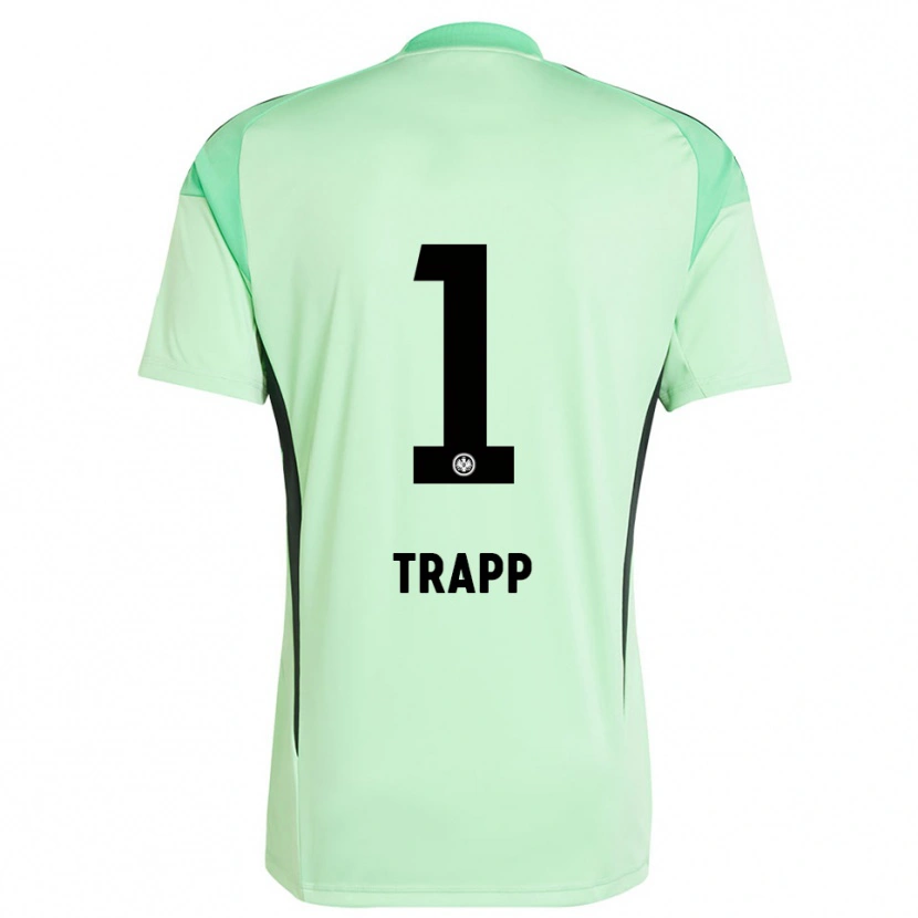 Danxen Men Kevin Trapp #1 Light Green Black Goalkeeper Jersey 2025/26 T-Shirt